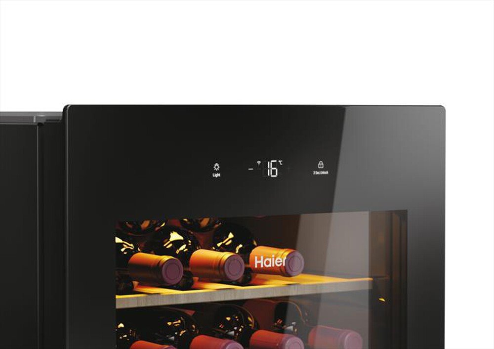 Immagine del prodotto HAIER - Cantinetta HWS58GGH1 Classe D 58 bottiglie-Nero