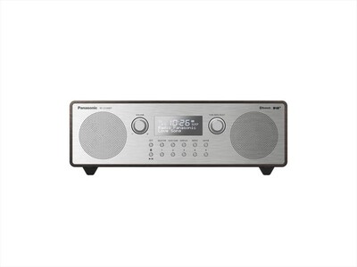 PANASONIC - Radio FM/DAB+, Bluetooth, AUX, Sveglia RF-D100-Silver