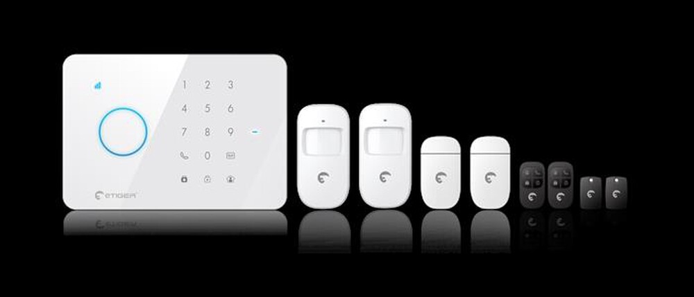 "E-TIGER - S3B-S Antifurto con App-White"