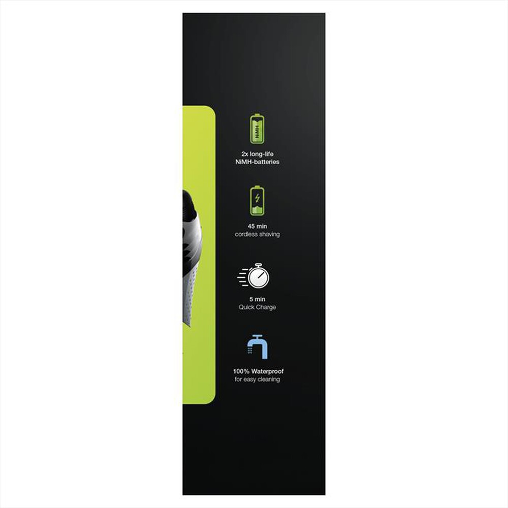 "BRAUN - Rasoio SERIES 3 PROSKIN 3000S-Nero"