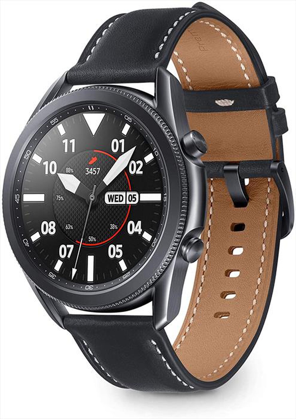 "SAMSUNG - GALAXY WATCH3 BLUETOOTH 45 MM-Mystic silver"