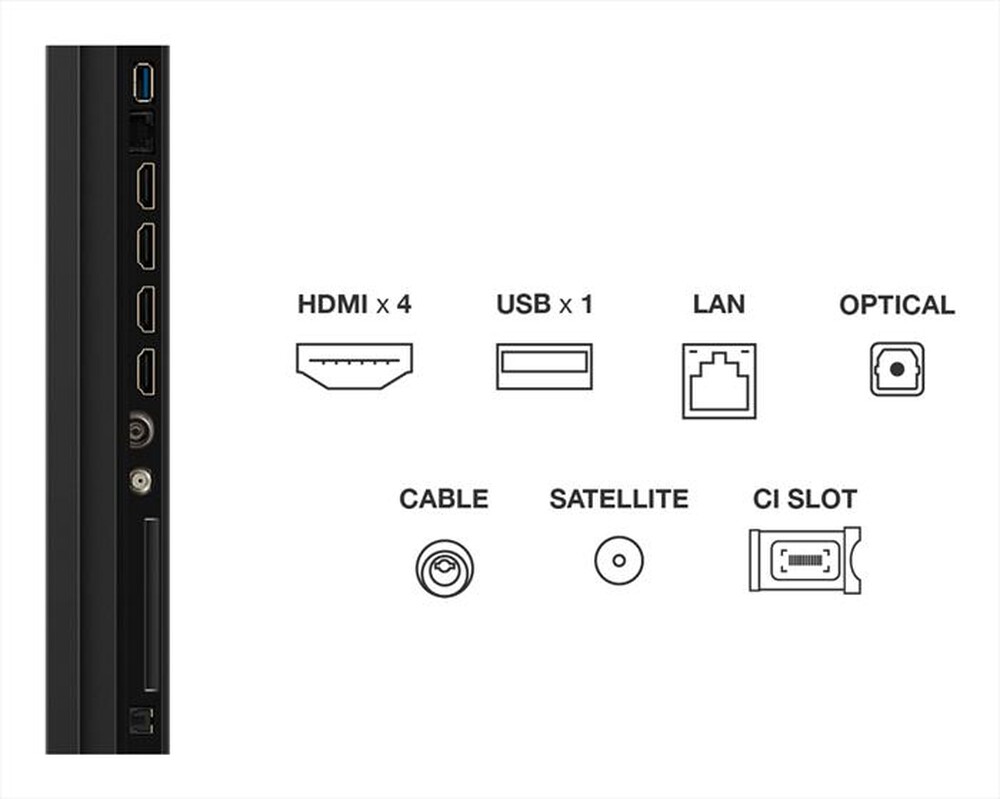 Immagine del prodotto TCL - Smart TV Q-LED UHD 4K 98" 98P89K-Metallic