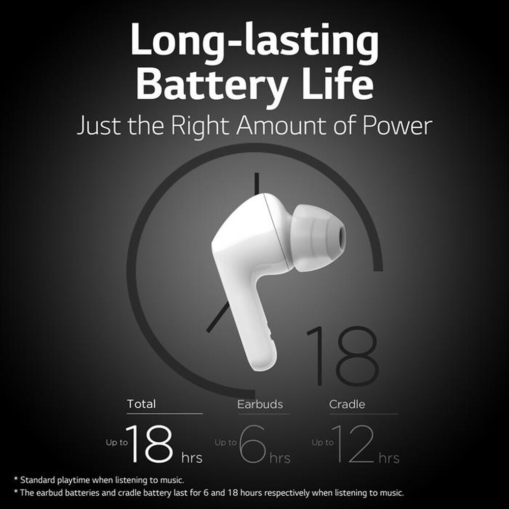 Immagine del prodotto LG - TONE FREE FN4-Bianco