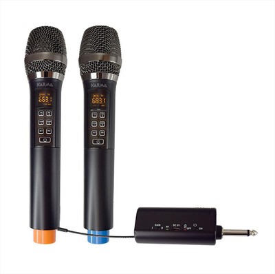 KARMA - Microfono a condensatore VOICE 2M-Nero