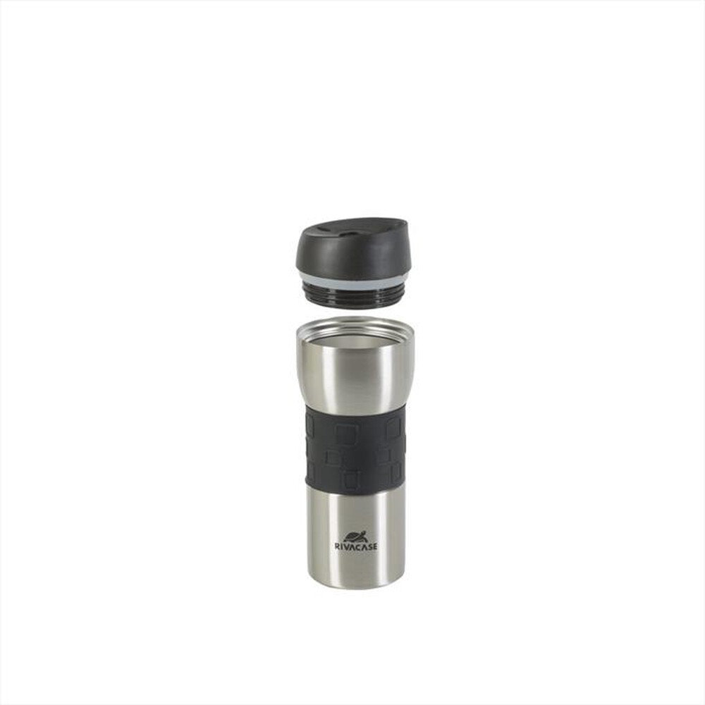 "RIVACASE - 90442SLM TAZZA DA VIAGGIO ISOTERMICA DA 0,45 L ARG-Argento"