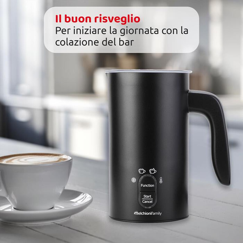 "MELCHIONI FAMILY - Bollitore MILKY-nero"