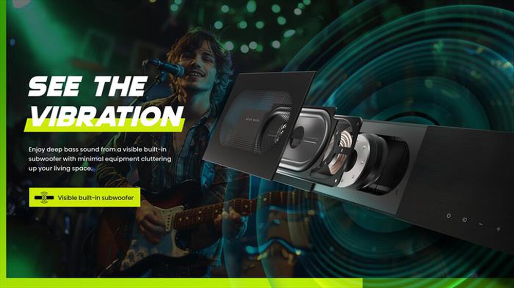 "HISENSE - Soundbar HS2000-NERO"