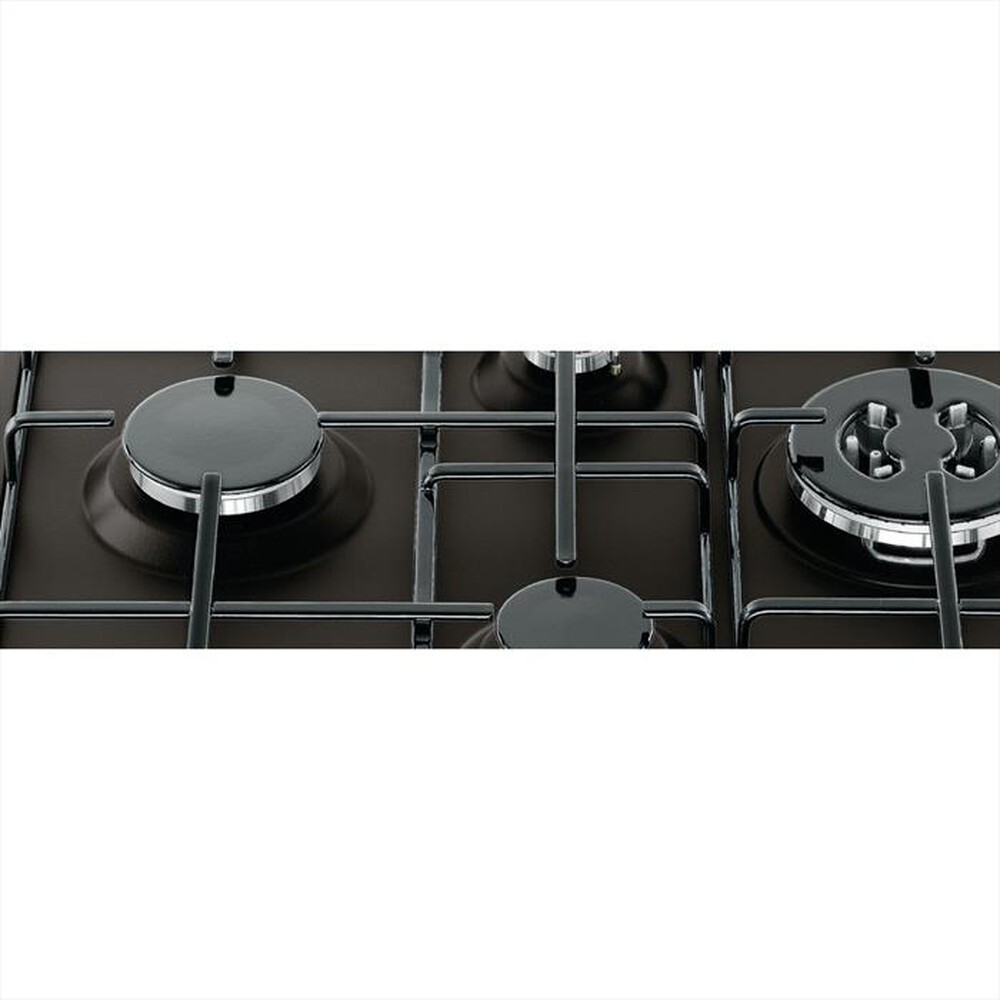 "HOTPOINT ARISTON - Piano cottura a gas PCN 640 T (AN) R /HA 4 fuochi-Antracite"
