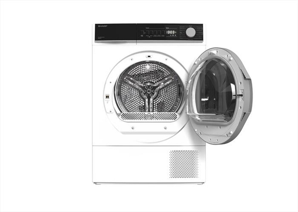 "SHARP - Asciugatrice KD-NHB8S7GW21 8 Kg Classe A++-Bianco"