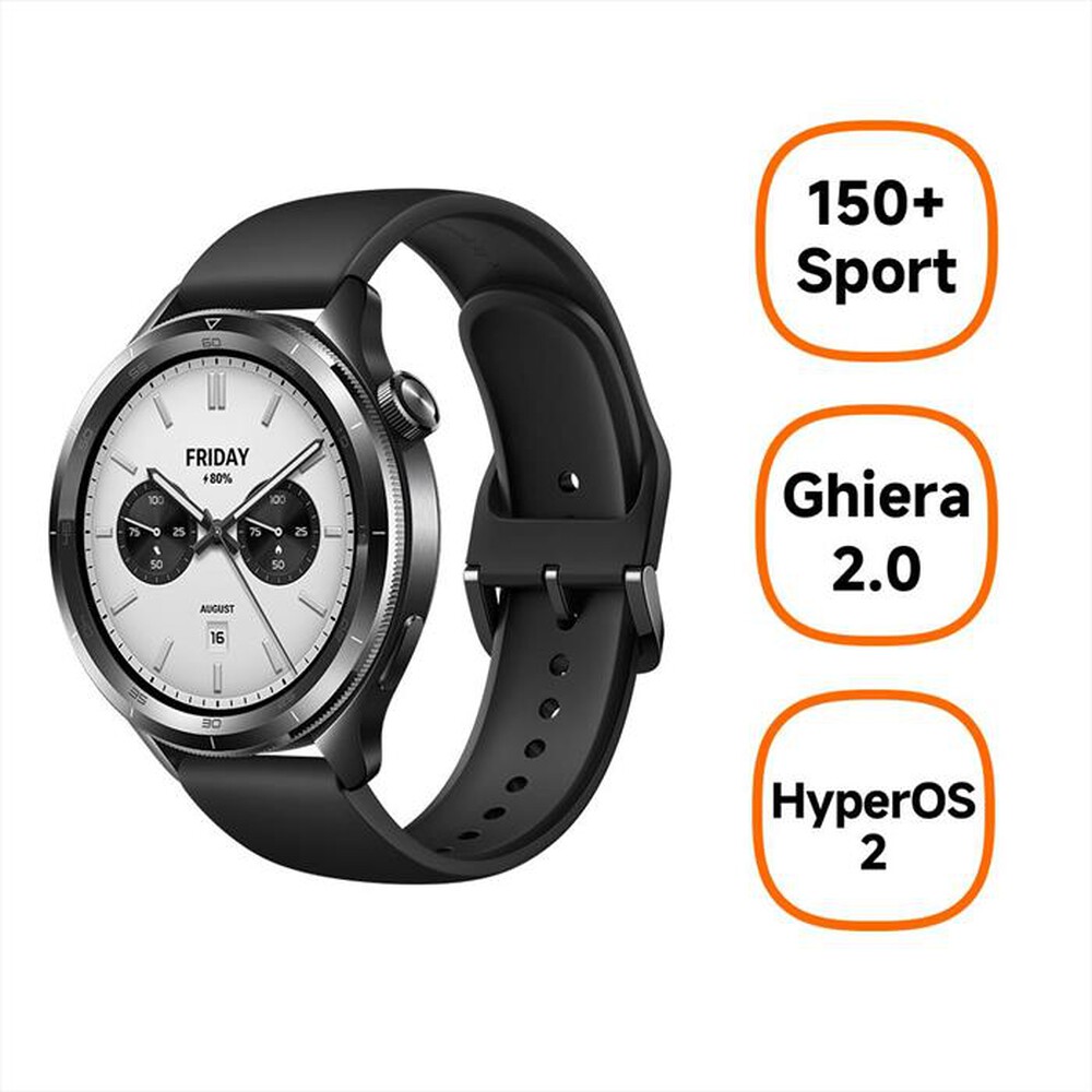 Immagine del prodotto XIAOMI - Smartwatch XIAOMI WATCH S4-Black
