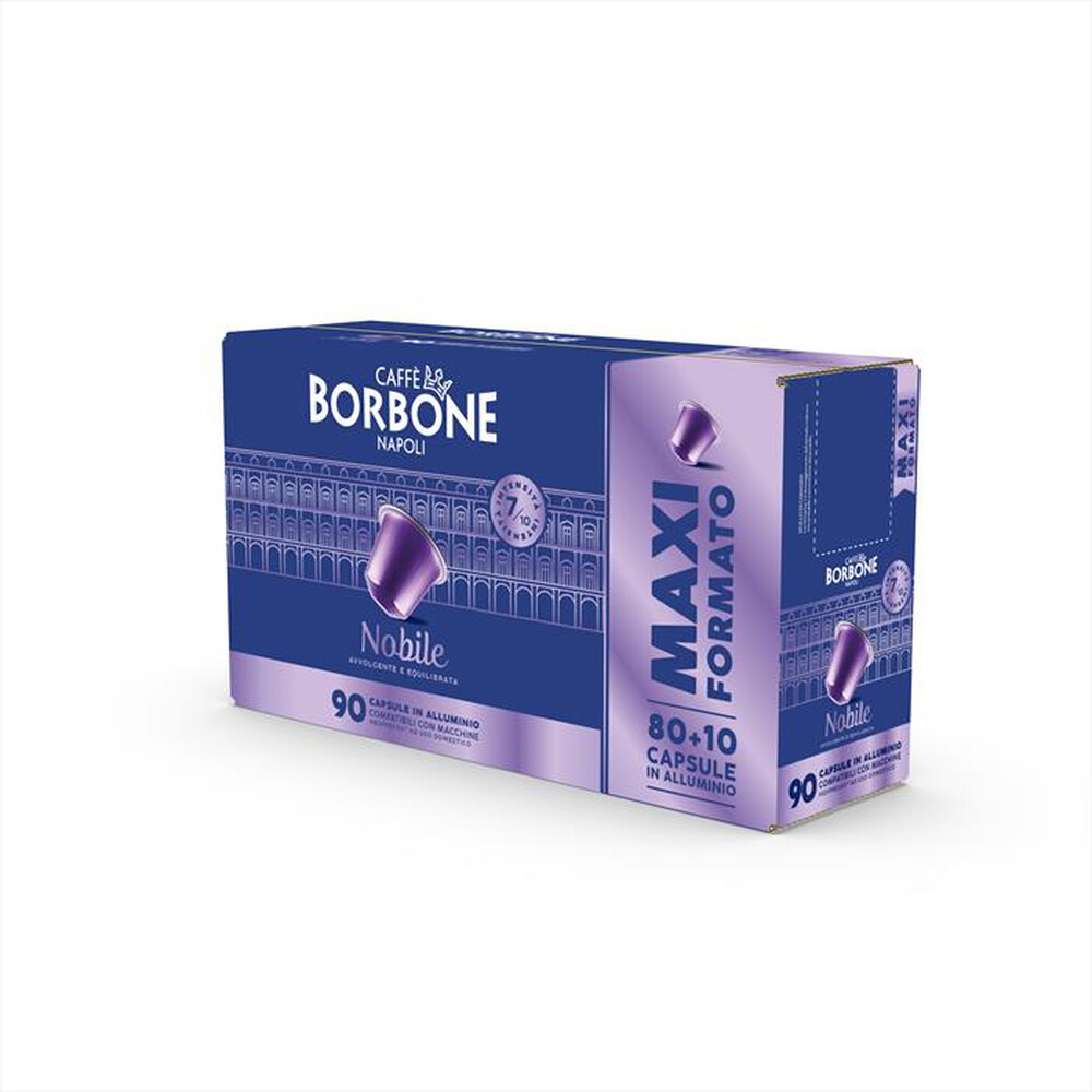 Immagine del prodotto CAFFE BORBONE - NESPRESSO ALLUMINIO NOBILE 80+10 PZ