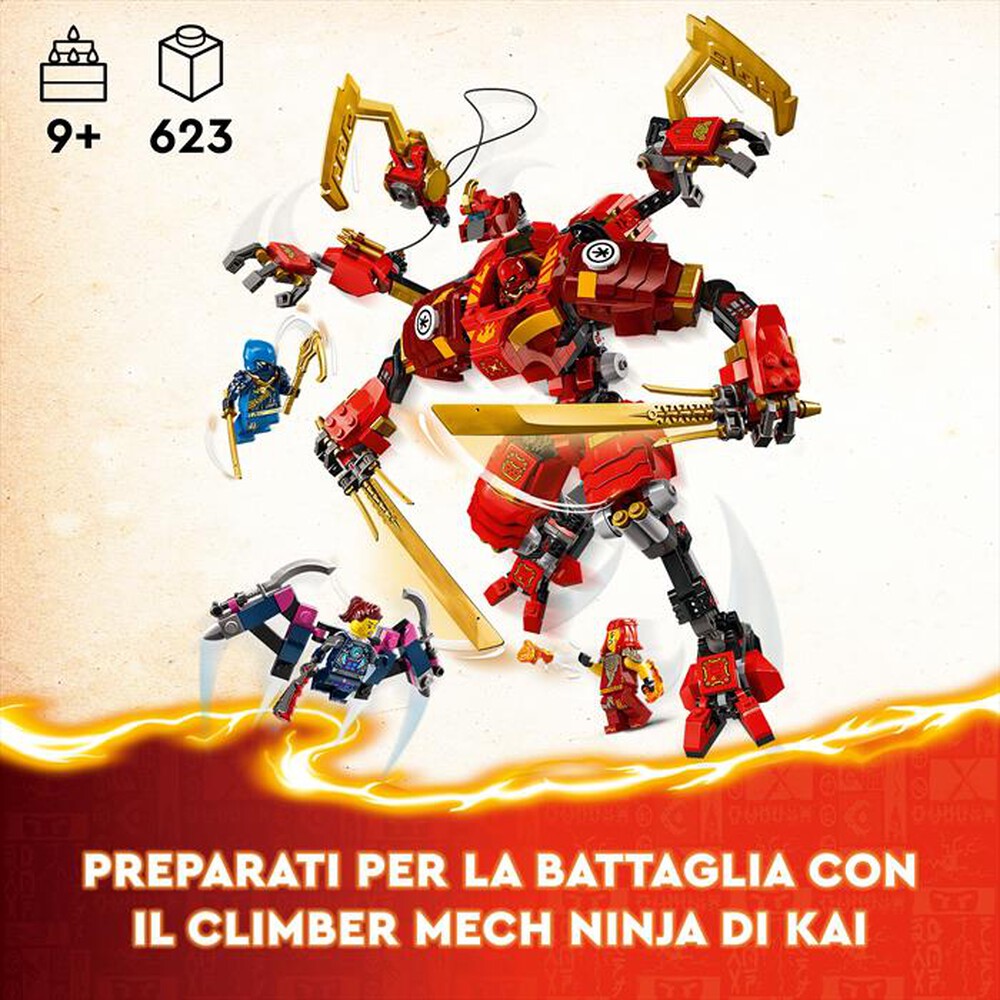 Immagine del prodotto LEGO - NINJAGO Climber Mech ninja di Kai 71812