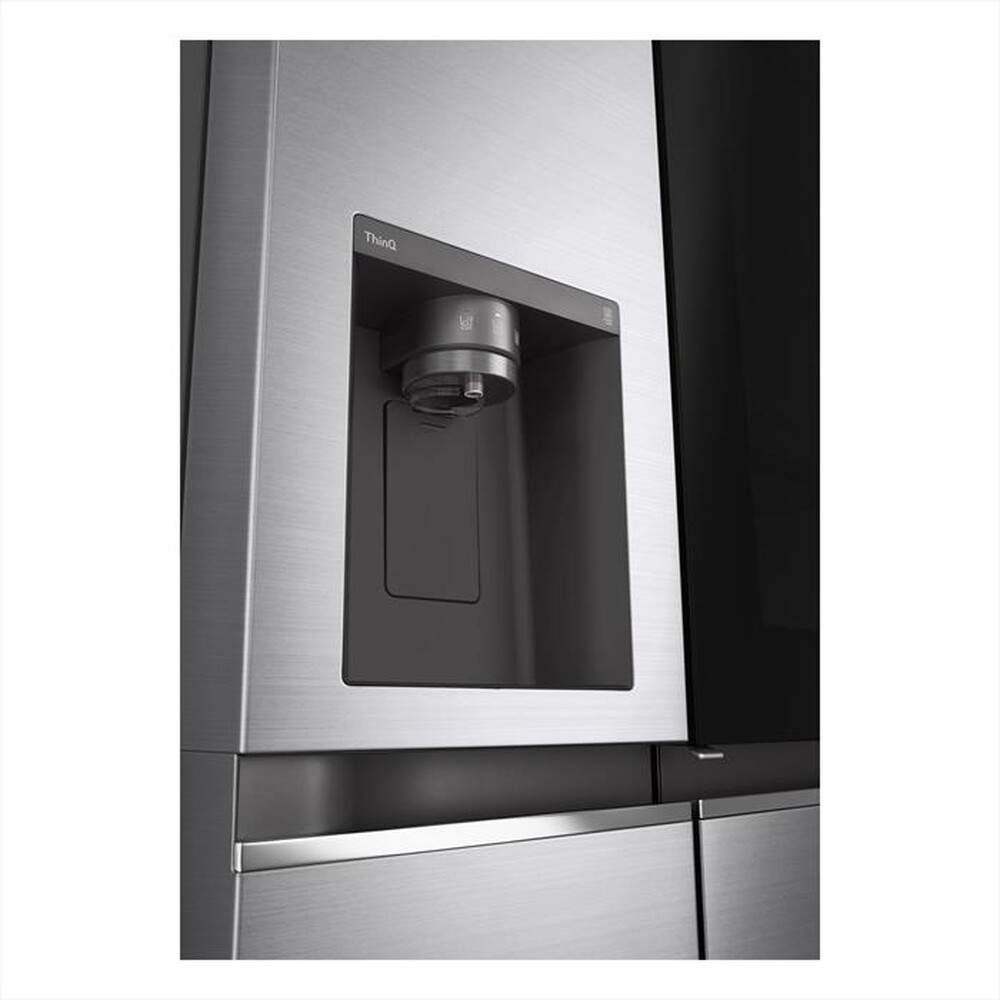 "LG - Frigorifero side by side GSXV80PZLE Classe E 635 l-Inox"