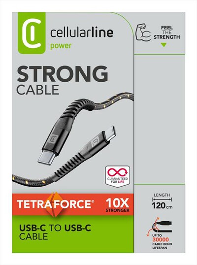 CELLULARLINE - TETRACABC2C1MK-Nero