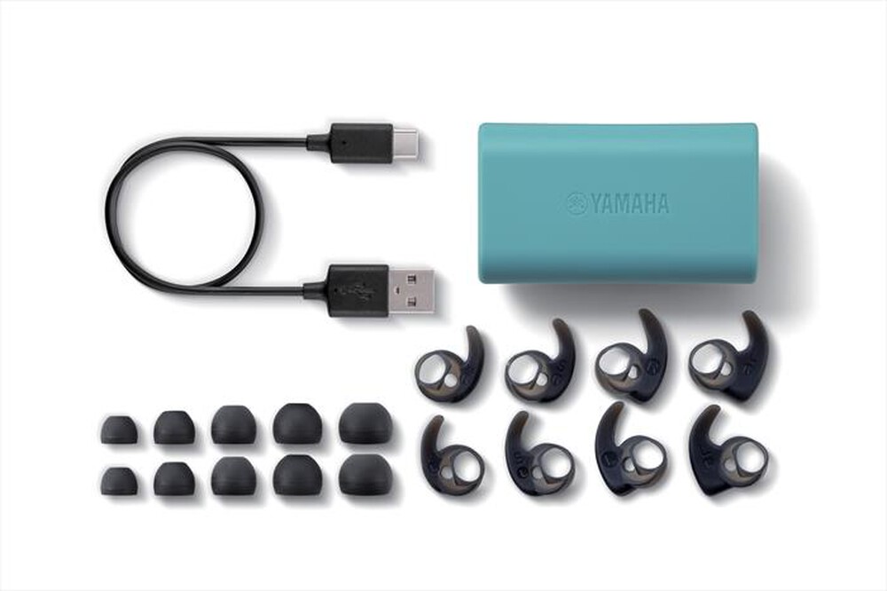 "YAMAHA - Auricolari Bluetooth TW-ES5AGN-Green"