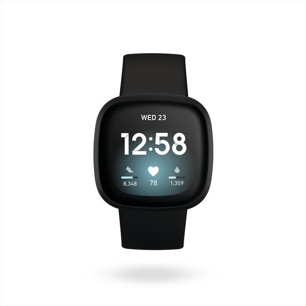 "FITBIT - FITBIT VERSA 3-NERO / NERO ALLUMINIO"