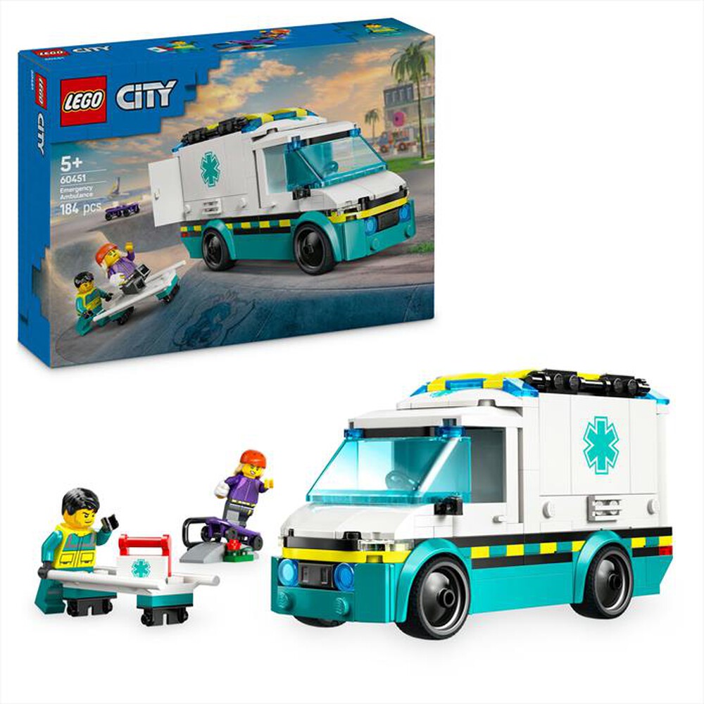 Immagine del prodotto LEGO - CITY GREAT VEHICLES Ambulanza di emergenza 60451