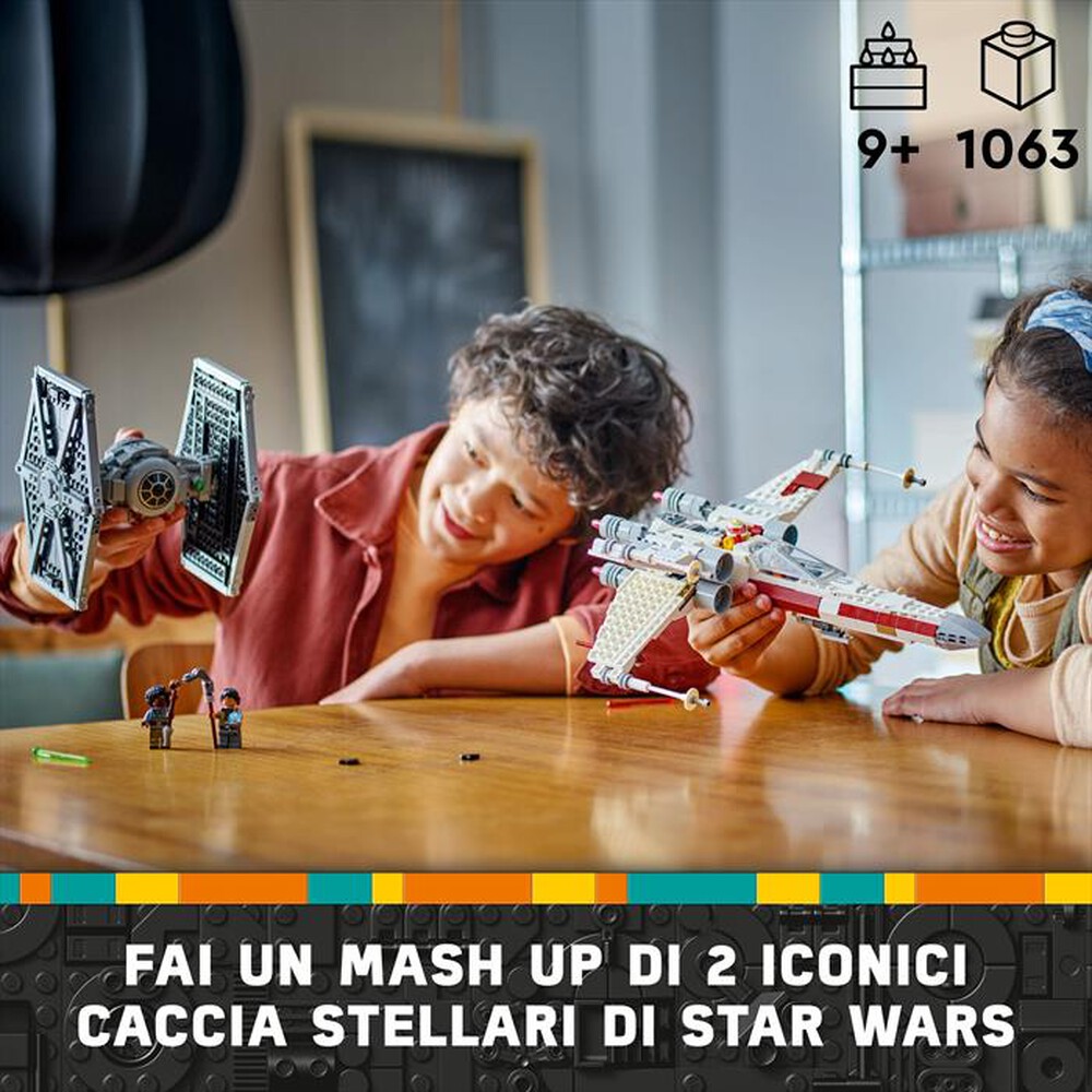 Immagine del prodotto LEGO - STAR WARS Mash-up TIE Fighter e X-Wing 75393