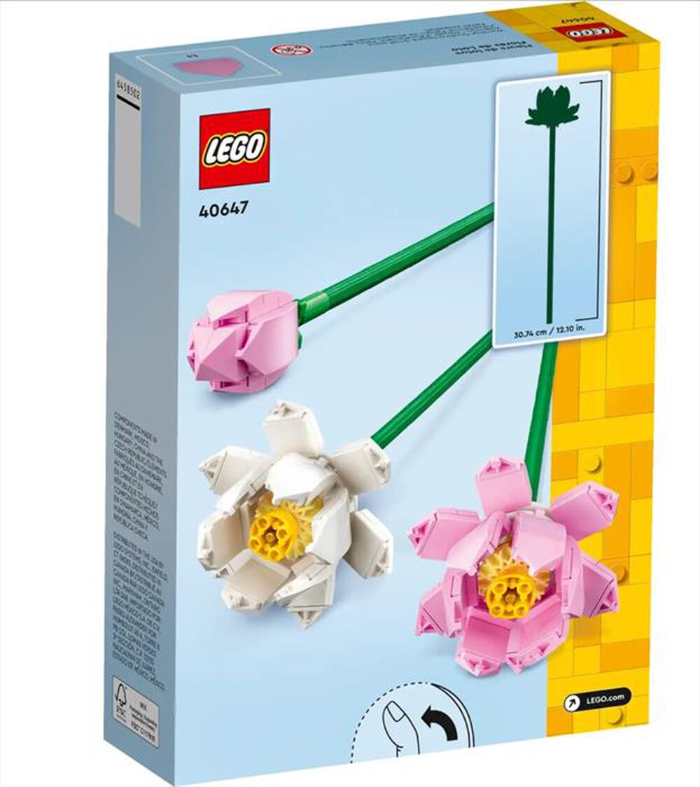 LEGO - Fiori di loto - 40647-Multicolore