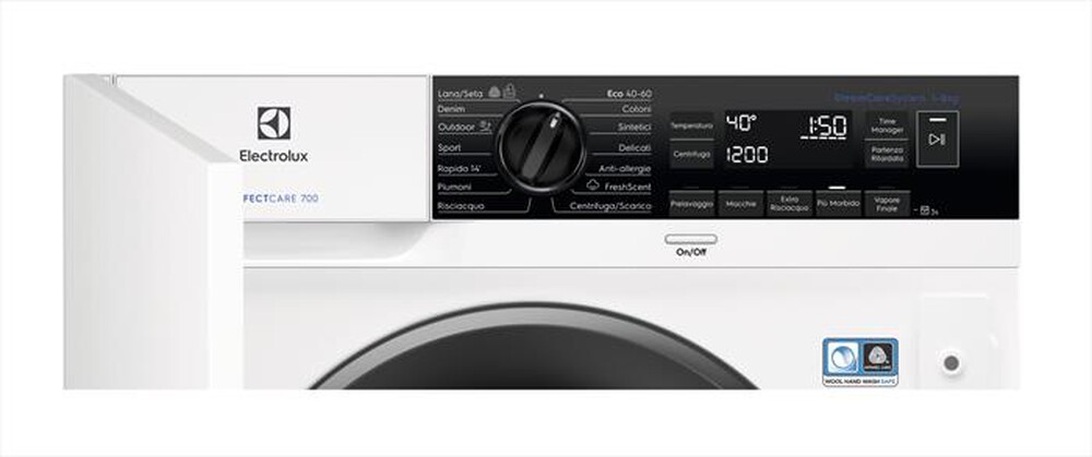 Immagine del prodotto ELECTROLUX - Lavatrice incasso EW7F384BI 8 Kg Classe D-Bianco