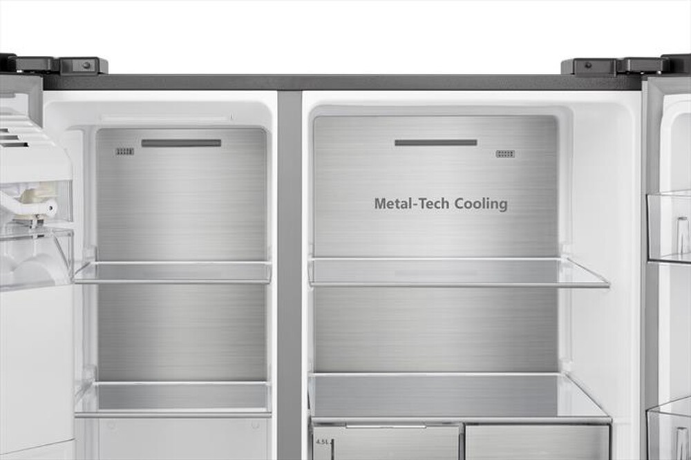 "HISENSE - Frigorifero side by side RS818N4TIE Classe E 632lt-Inox"