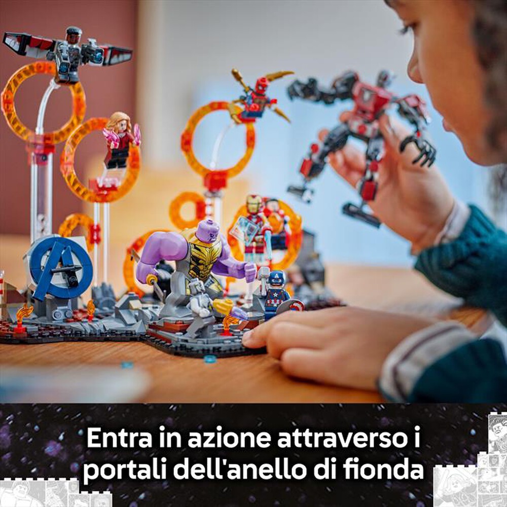 "LEGO - MARVEL Avengers: Endgame La battaglia finale-76323"