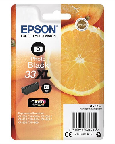EPSON - C13T33614022-Nero foto XL