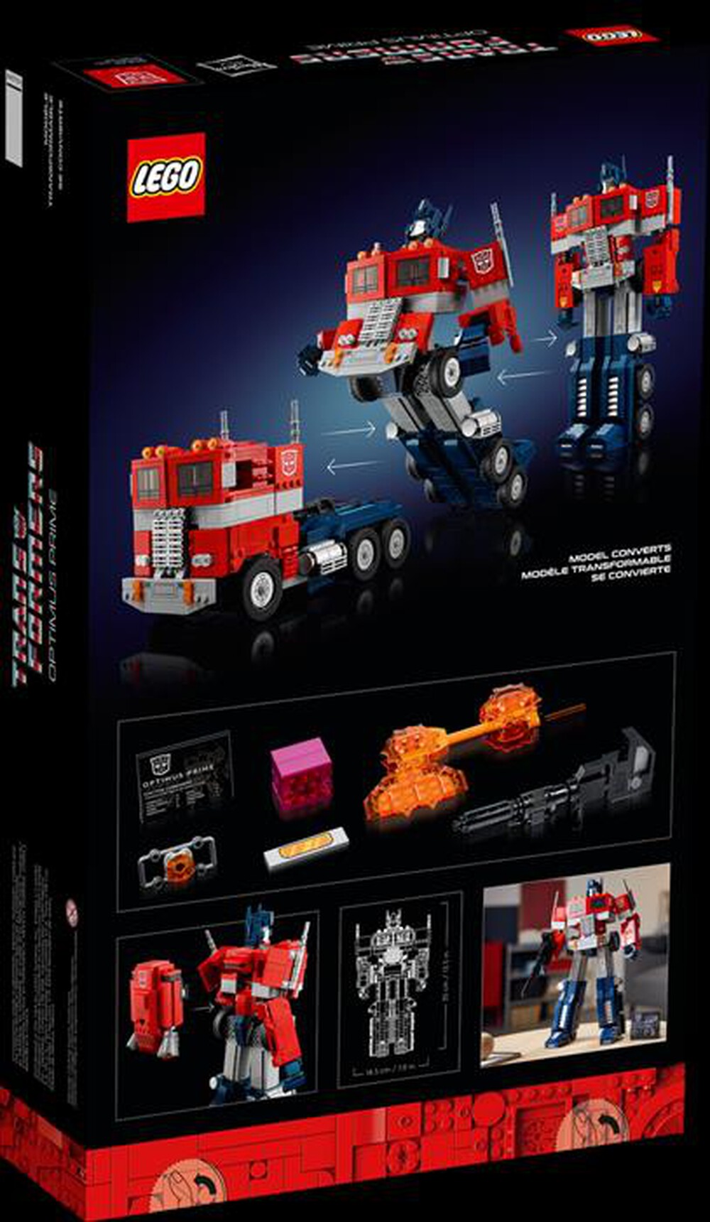 "LEGO - ICONS OPTIMUS PRIME - 10302"