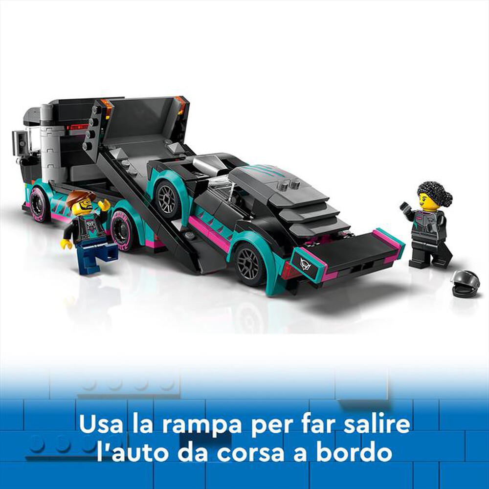 Immagine del prodotto LEGO - CITY Auto da corsa e trasportatore 60406