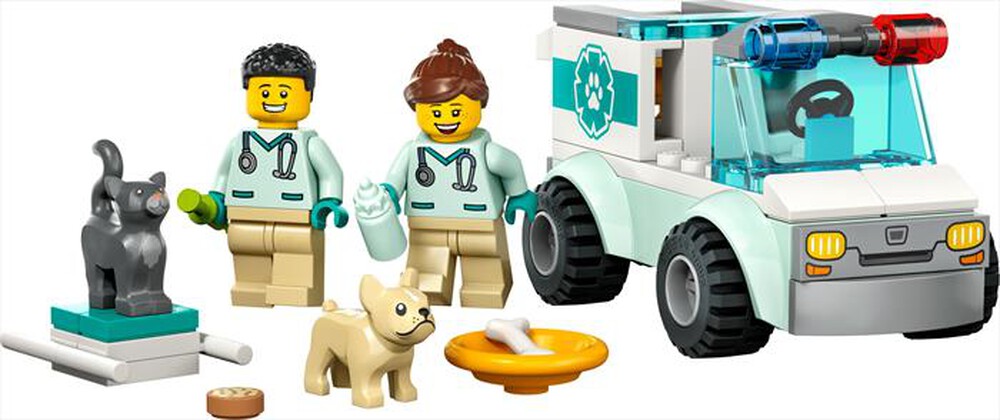 Immagine del prodotto LEGO - CITY FURGONCINO DI SOCCORSO DEL VETERINARIO -60382