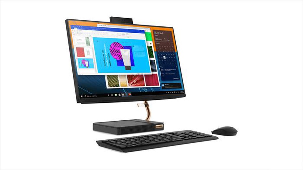 "LENOVO - IDEACENTRE AIO 5 24IMB05 F0FB007WIX-Black"