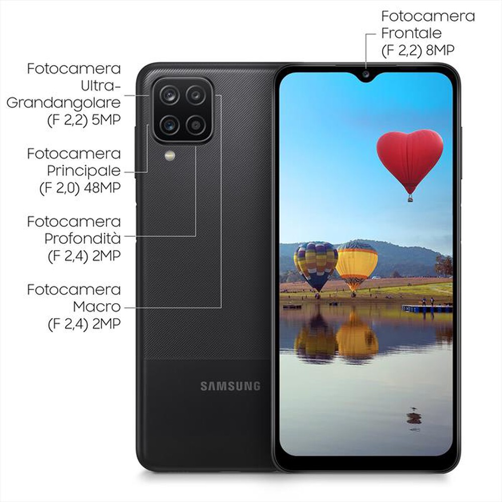 "SAMSUNG - GALAXY A12 128GB EXYNOS-Black"