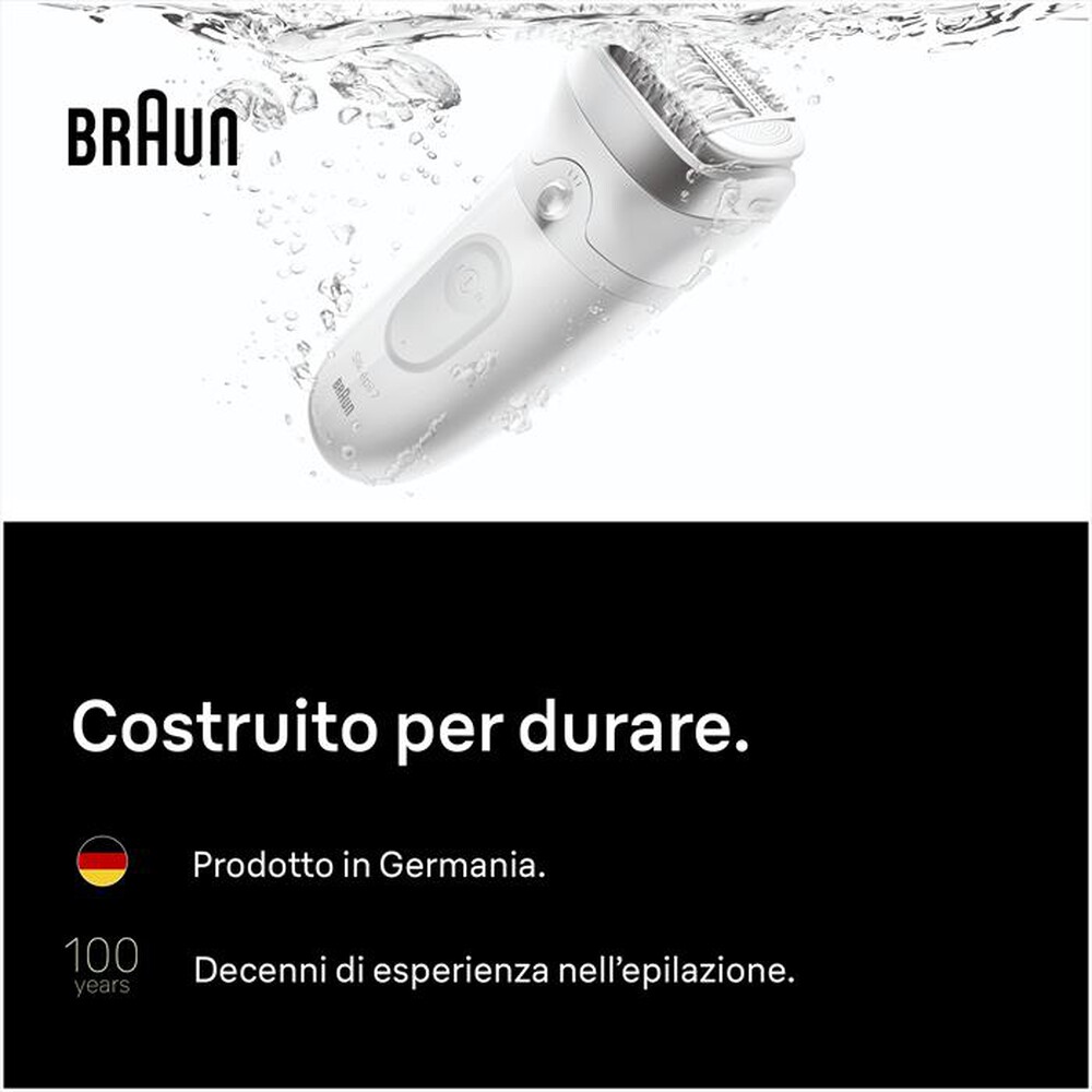 Immagine del prodotto BRAUN - Epilatore Silk &eacute;pil 7 LEGEPIL SE7-041 BOX MN-GRIGIO/ARGENTO