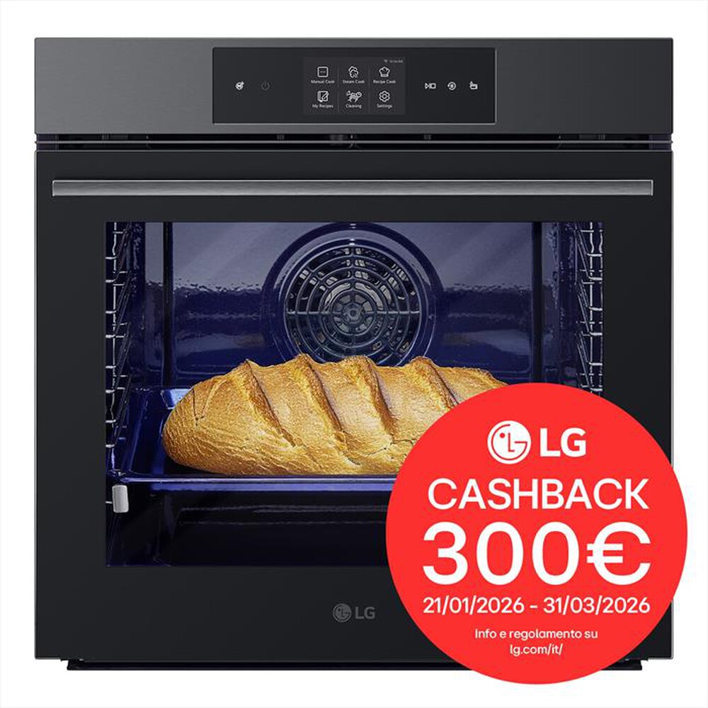 Immagine del prodotto LG - Forno incasso elettrico INSTAVIEW WSED7665B A++-Black Steel