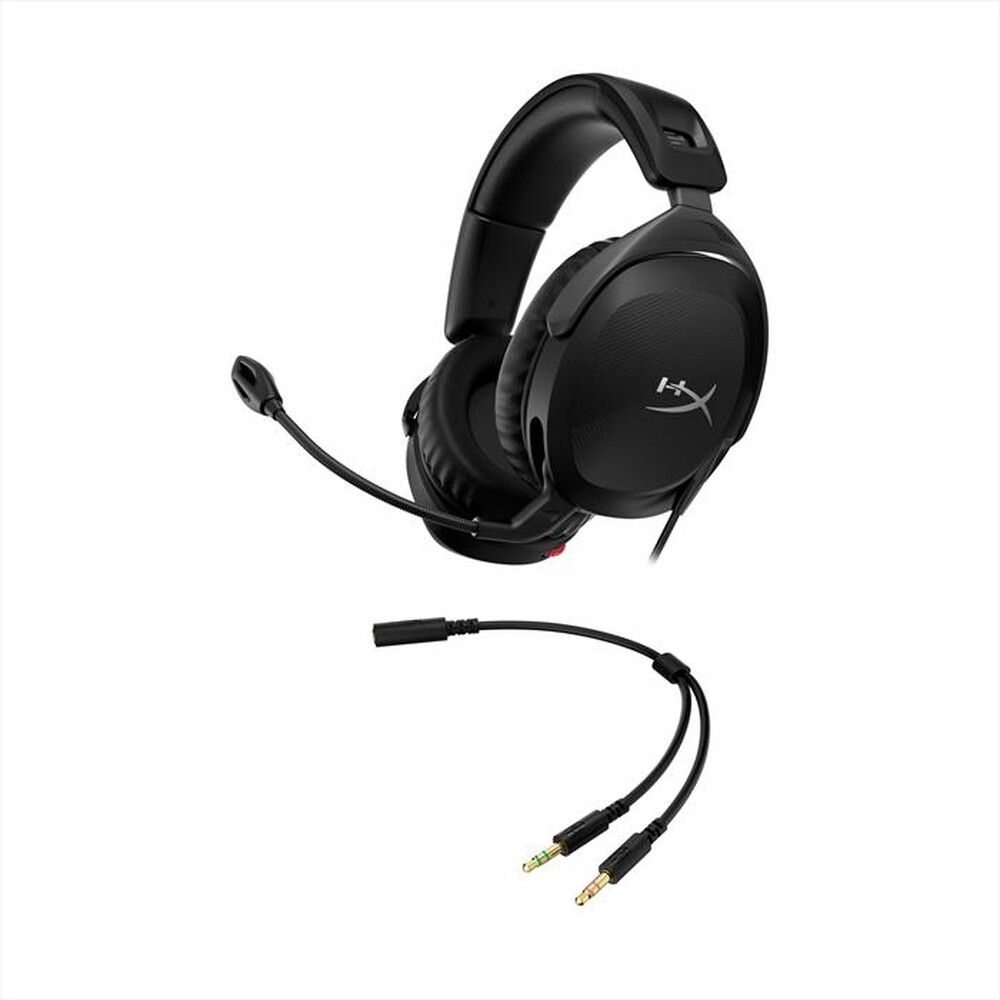 "HYPERX - Cuffie gaming per PC CLOUD STINGER 2-Nero"