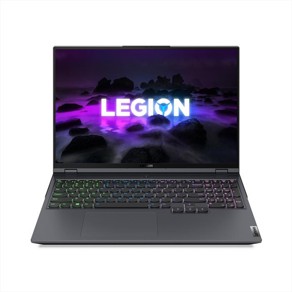 "LENOVO - LEGION 5 PRO 16ACH6H 82JQ0061IX-Storm grey (top), Black (botto"