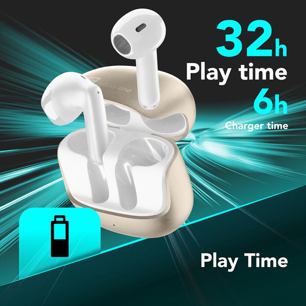 Immagine del prodotto CELLULARLINE - Auricolare bluetooth CALL PURELY-Oro