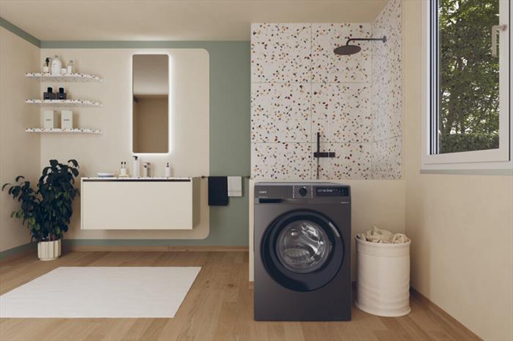 "CANDY - Lavatrice BR48B6GS 8 Kg Classe A-Anthracite"
