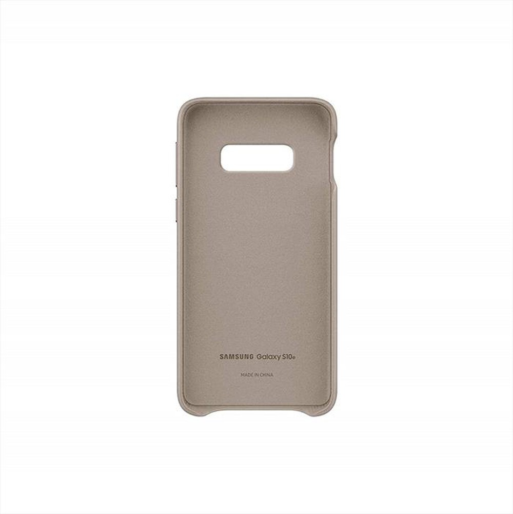 "SAMSUNG - LEATHER COVER GALAXY S10 E-Grigio"