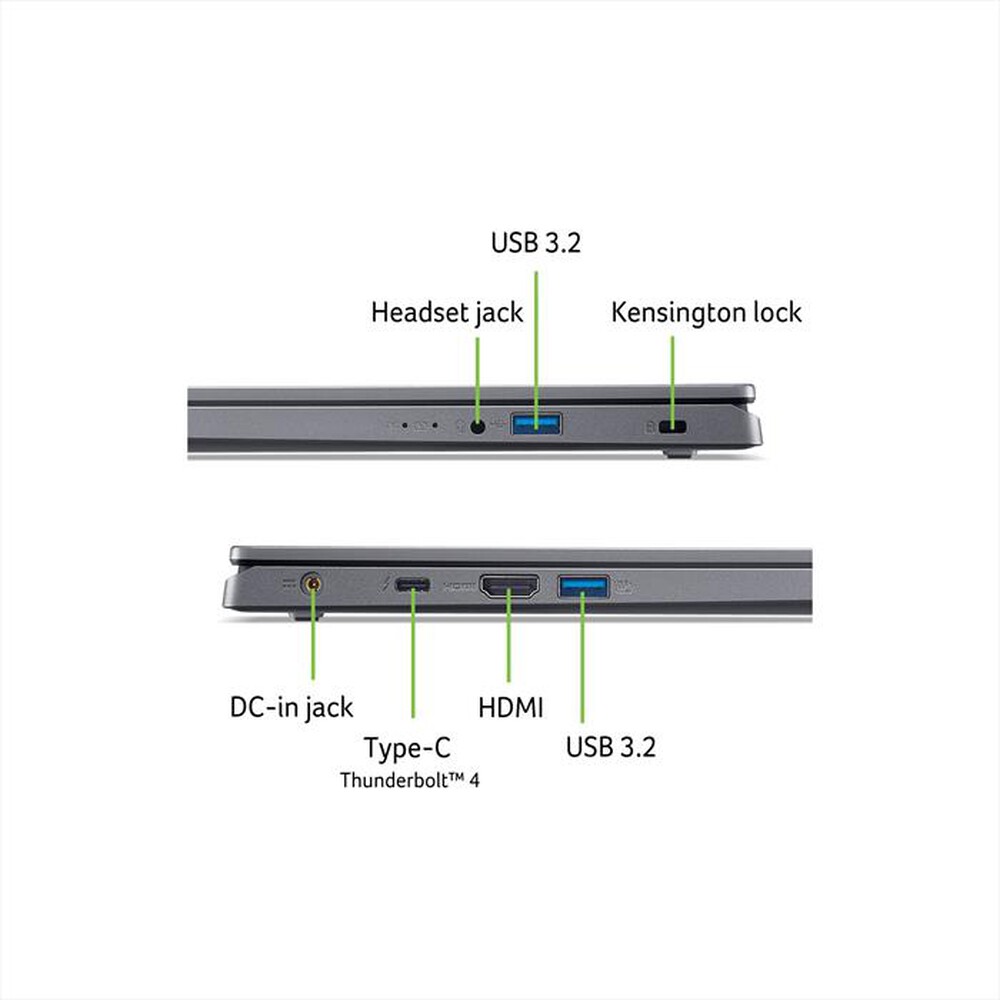 Immagine del prodotto ACER - Notebook ASPIRE 15 A15-51M-96K9 15.6 POLLICI-Grigio