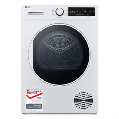 LG - Asciugatrice RH80M3AV6R 8 Kg Classe A++-Bianca