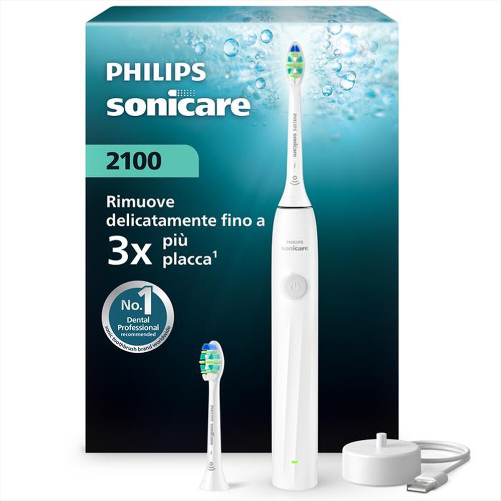 Immagine del prodotto PHILIPS - Spazzolino elettrico HX4022/01 SERIE 2100-Bianco