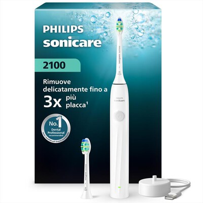 PHILIPS - Spazzolino elettrico HX4022/01 SERIE 2100-Bianco