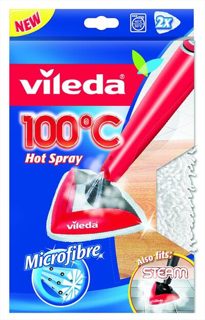 VILEDA - 100°C Hot Spray Ricambio 2 pz-Bianco