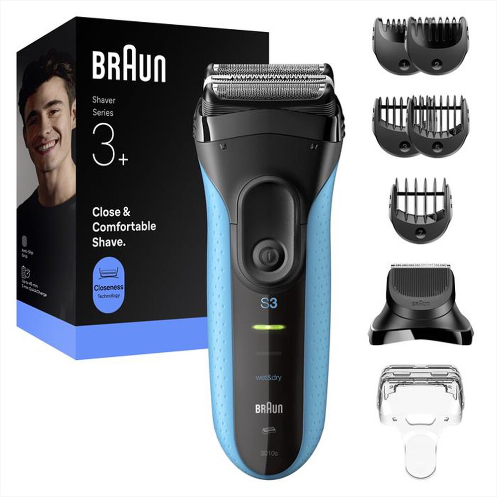 Immagine del prodotto BRAUN - Rasoio SHAVER 3010BT-BLU