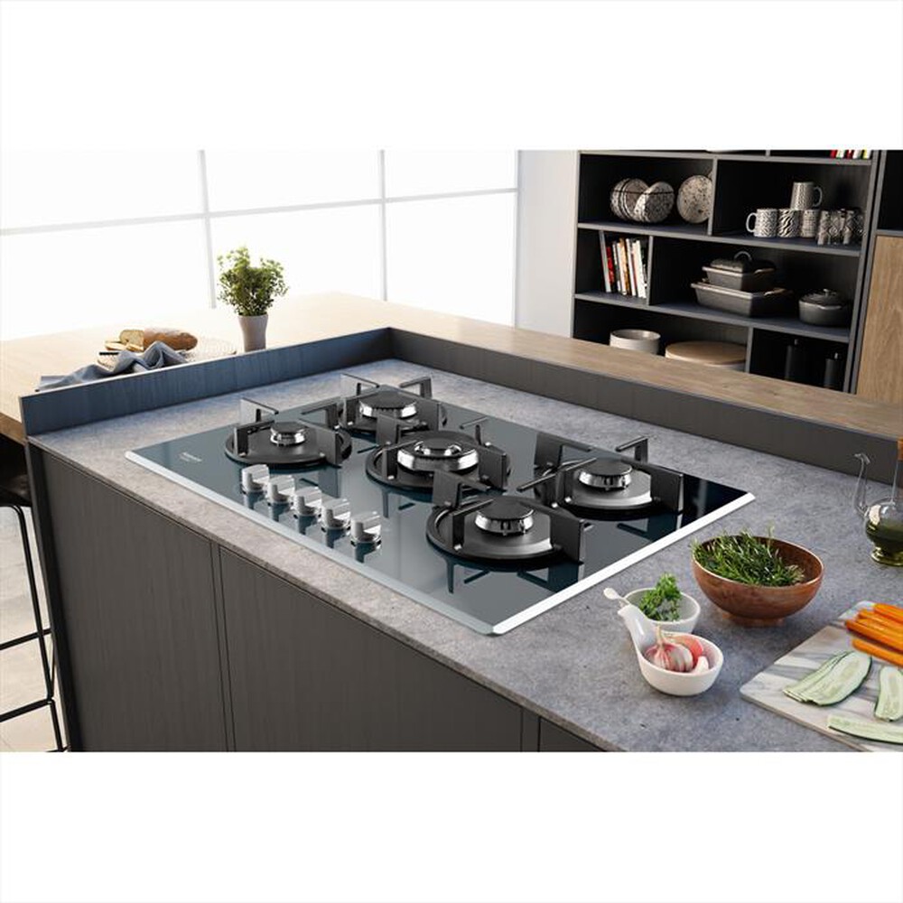 Immagine del prodotto HOTPOINT ARISTON - Piano cottura a gas HAGD 72S/ICE 5 fuochi 73cm