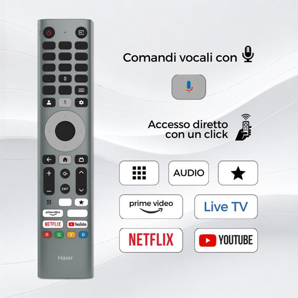 Immagine del prodotto HAIER - Smart TV QD-Mini QLED 100" H100M96FUX-Nero