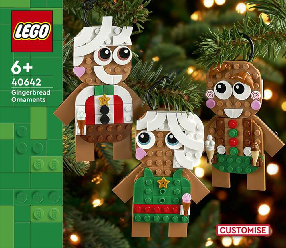 Immagine del prodotto LEGO - ORNAMENTI DI PAN DI ZENZERO - 40642