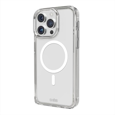 SBS - Cover Lite Mag TELIGMAGIP1561PT per iPhone 15 Pro-Trasparente