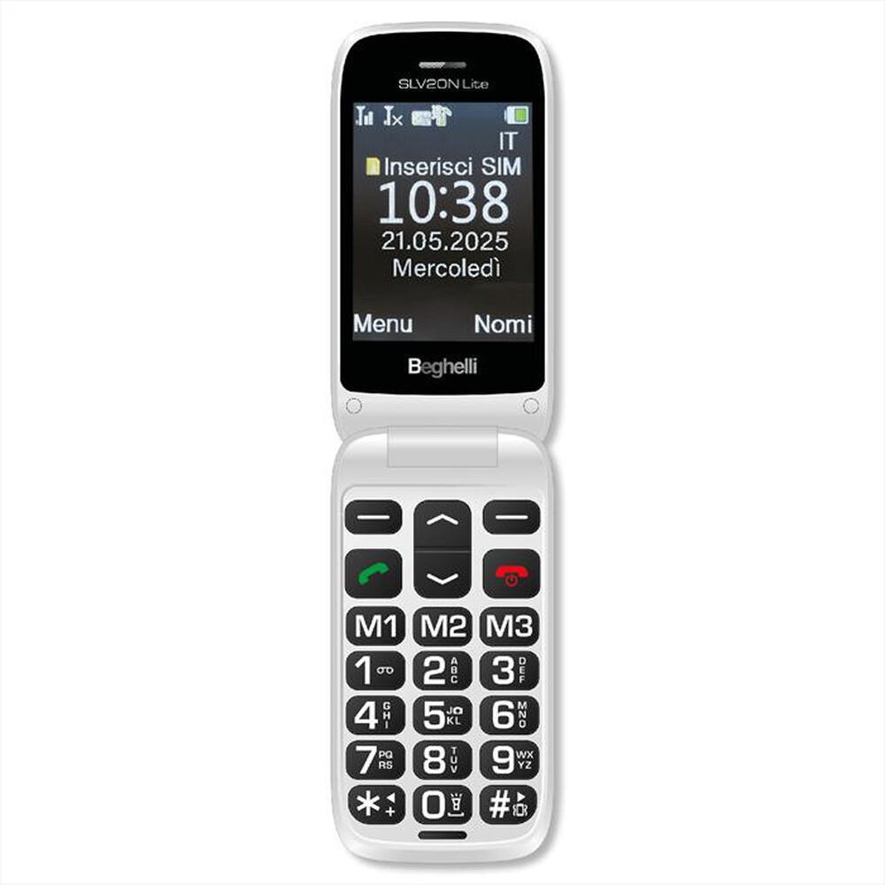 Immagine del prodotto BEGHELLI - Salvalavita Phone SLV20 Lite ECODESIGN 9210N-grigio